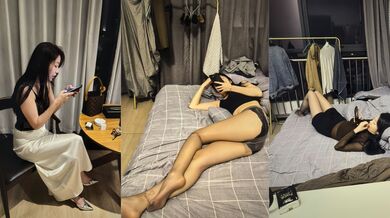 江苏南京银行女职员 李丹丹 私密视频被绿帽癖男友曝光 酒店激情狂欢变换骚姿无套爆操！